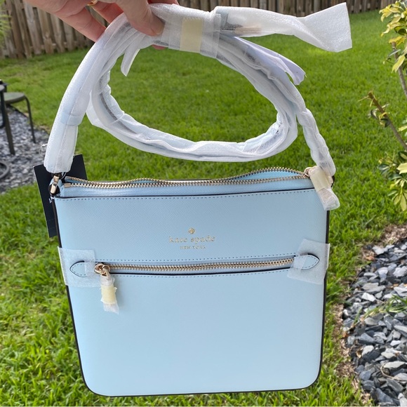 kate spade Handbags - Kate Spade Light Blue Crossbody Bag